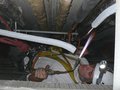 Brazing in a duct with rope access