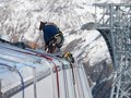 Endmontage Abdeckungen auf der Bergstation