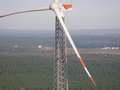 Spremberg, höchster Gittermast-Windpark, Nabenhöhe 141m