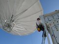 Lifting of the dish