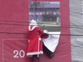 Santa Claus Abseiling